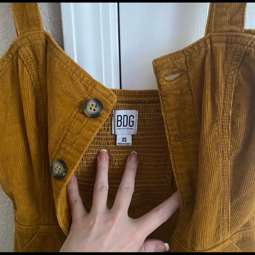 Urban Outfitters bdg button up overalls